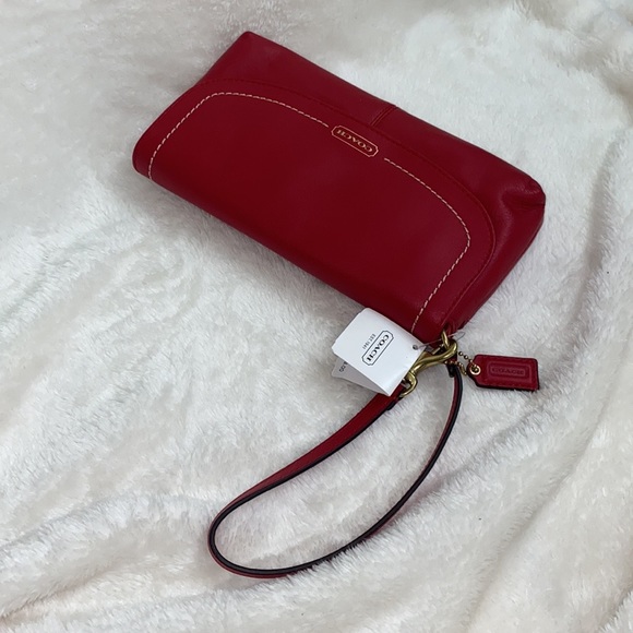 CAMPBELL LEATHER LARGE WRISTLET (COACH F50183) - Picture 3 of 7